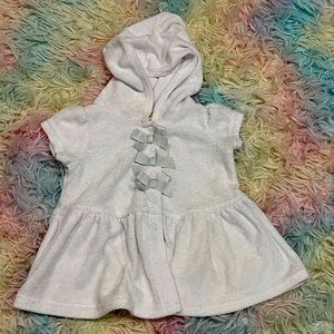 Baby infant 6-9 month bathing suit / swim coverup dress for summer, beach, pool